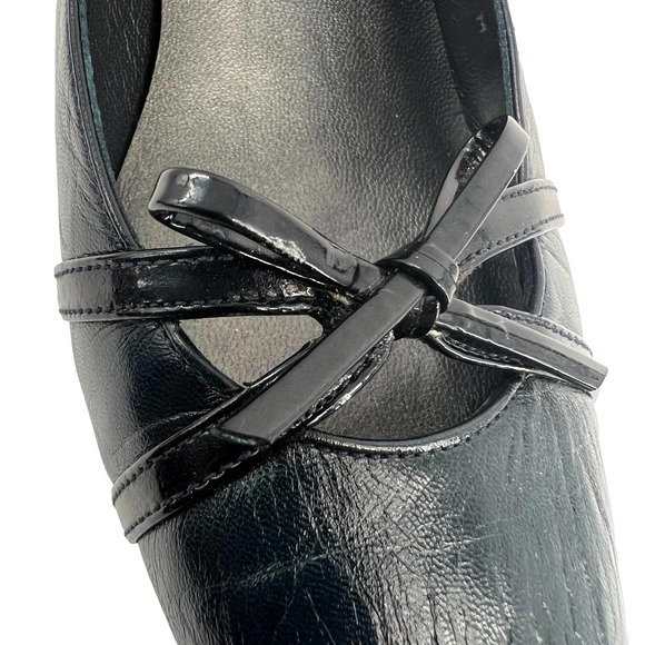 Stuart Weitzman Black Leather Pump Size 8 EUC - Picture 8 of 14